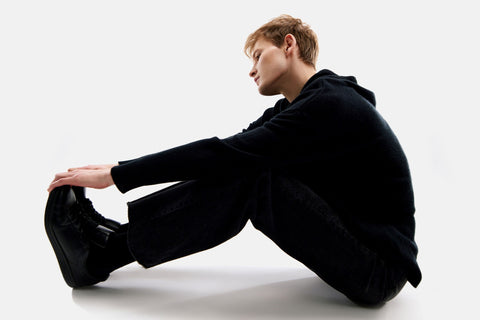 Herr-Cashmere Pullover, editorial-foto