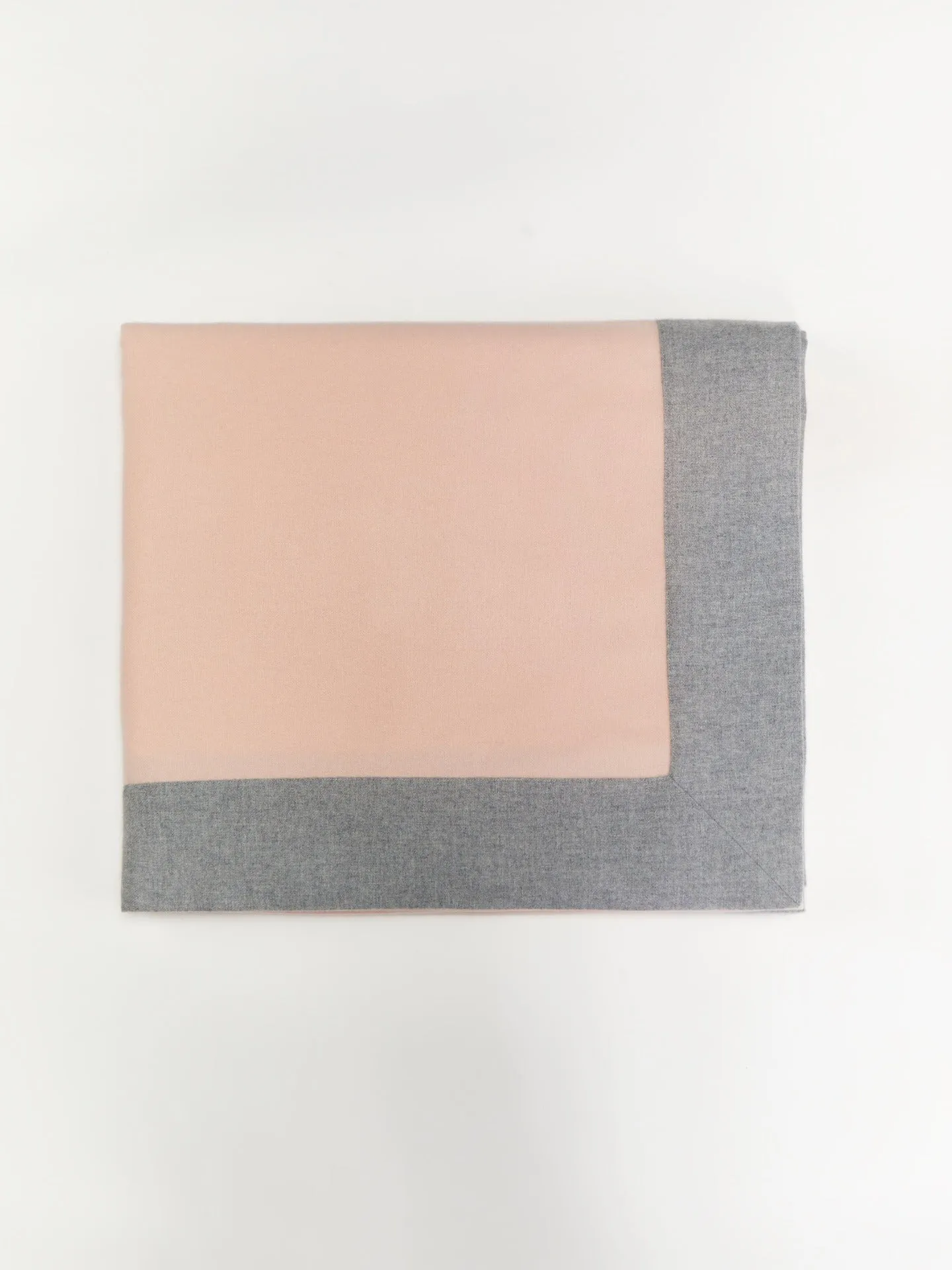Unisex Cashmere Woven Blanket Pearl Blush - Gobi Cashmere