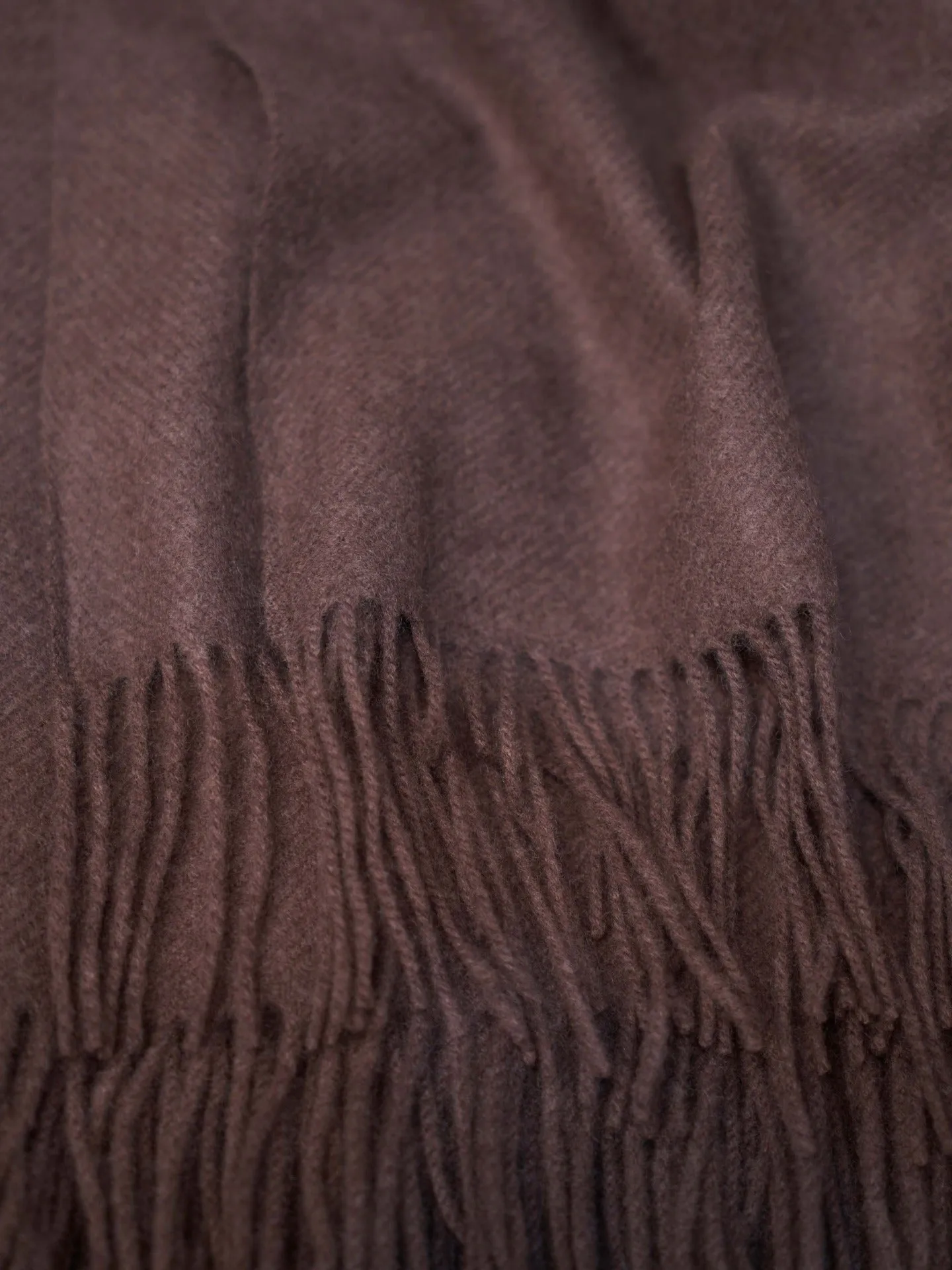 Cashmere Medium Blanket With Fringe Shopping Bag - Gobi Cashmere