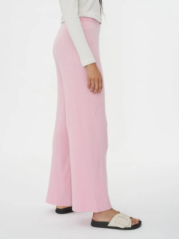 Women's Cashmere Pants Almond Blossom - Gobi Cashmere