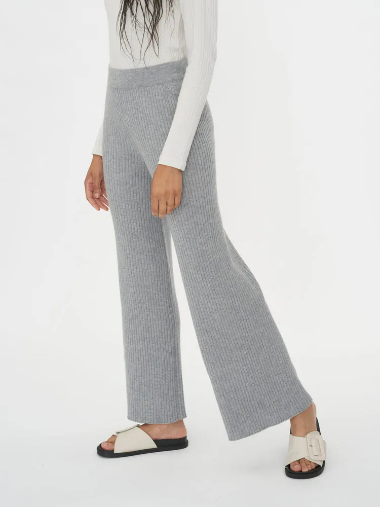 Women's Cashmere Pants Vapor Blue - Gobi Cashmere