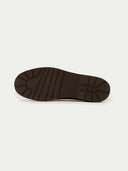Unisex Almond Cashmere Loafers sole view on white background