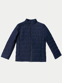 Men's CashmereTECH Jacket Navy Blazer  detail view on white background