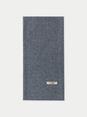Unisex Cashmere Jersey Knit Scarf Dim Gray - Gobi Cashmere 