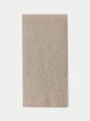 Unisex Organic Cashmere Fisherman Knit Scarf Warm Grey - Gobi Cashmere