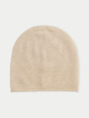 Cashmere € 99 Hat & Sweater Set Beige detail view on white background