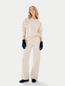 Essential Knit Cashmere Gloves Navy Blazer - Gobi Cashmere