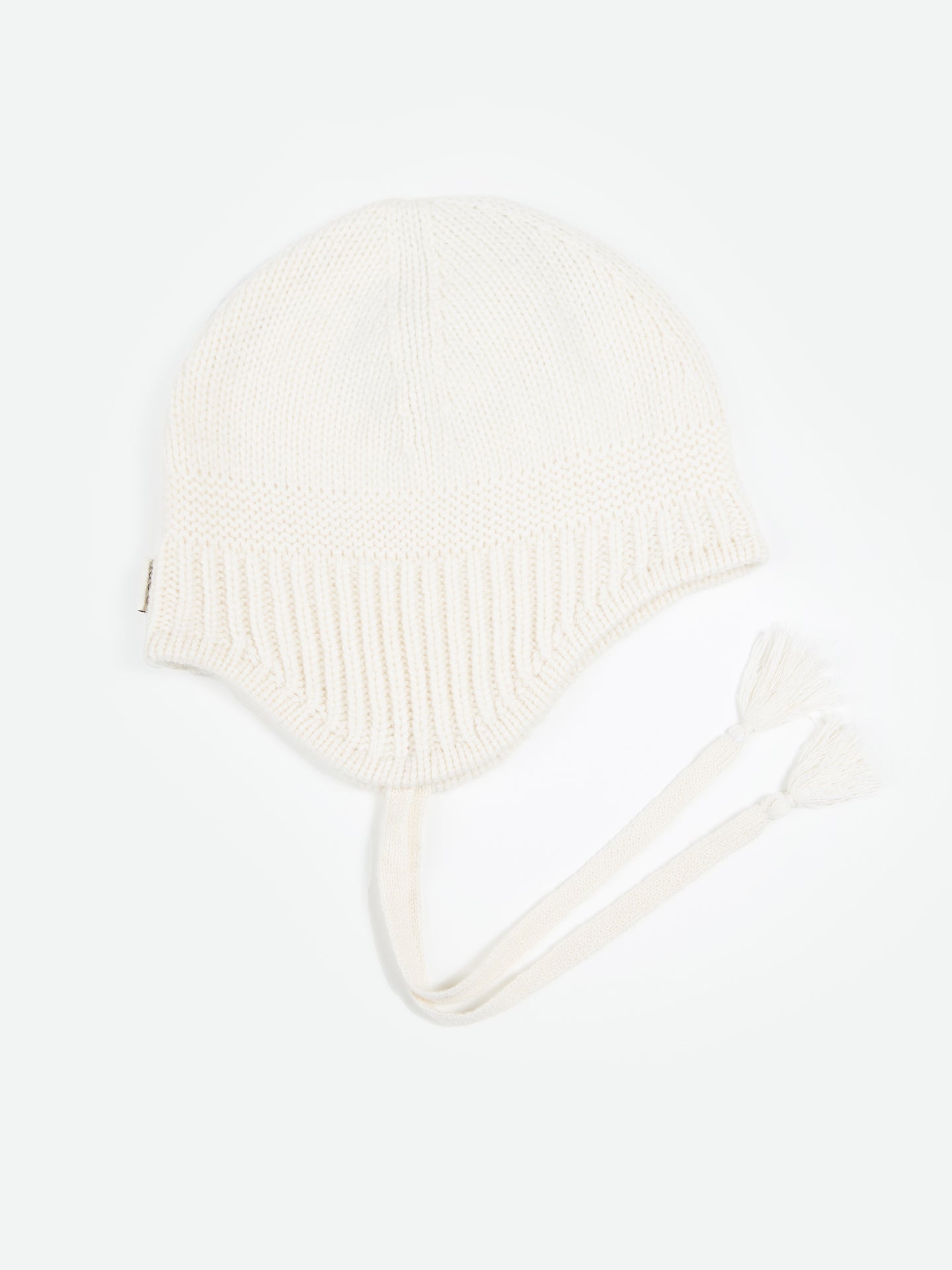 Cashmere Rib Tie Hat – 100% Mongolian Cashmere I GOBI Cashmere