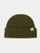 Unisex Beanie Avocado detail view on white background