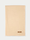 Women's Cashmere Lightweight Woven Scarf  Beige  detail view on white background