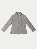Women's CashmereTECH Jacket Dim Gray detail view on white background