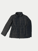 Women's CashmereTECH Jacket Black  detail view on white background