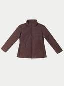 Women's CashmereTECH Jacket Vineyard Wine  detail view on white background