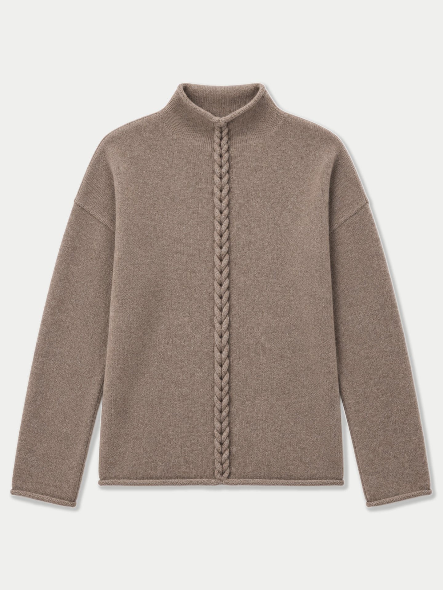 Women's Cable-Knit Cashmere Sweater | GOBI Cashmere