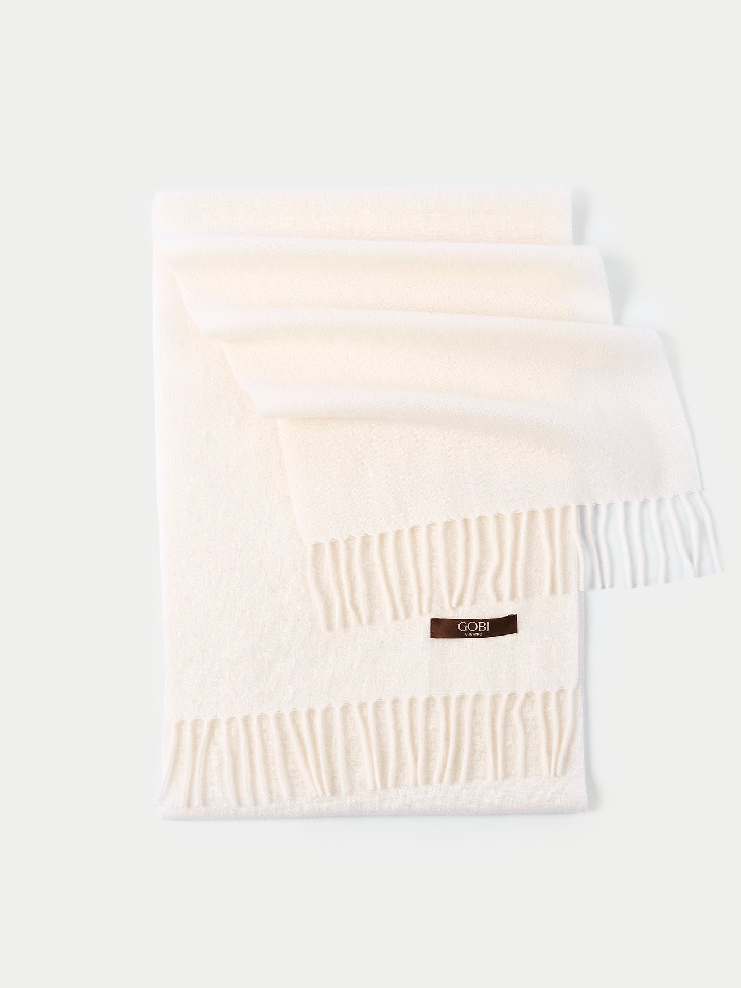 Fringed Cashmere Scarf | GOBI Cashmere