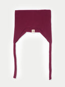Earflaps hat Tawny Port - Gobi Cashmere #color_deep-wine
