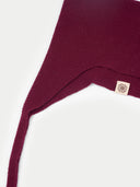 Earflaps hat Tawny Port - Gobi Cashmere #color_deep-wine