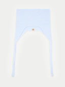 Earflaps hat Illusion Blue  detail view on white background