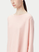 Pink long-sleeve sweater on a light gray background #color_soft-primrose