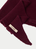 Cashmere Cape Scarf Burgundy - Gobi Cashmere