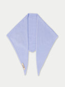 Triangular Cashmere Scarf Cashmere Blue - Gobi Cashmere