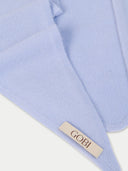 Triangular Cashmere Scarf Cashmere Blue - Gobi Cashmere