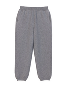 Men's Cashmere Sweatpants in dark gray, crafted from dense Mongolian cashmere for softness and chic everyday style.