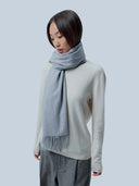 Wide Fringe Scarf High Rise - Gobi Cashmere