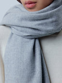 Wide Fringe Scarf High Rise - Gobi Cashmere