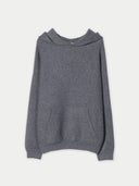 Gray hoodie on a light gray background