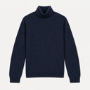Enkel sweater med rund hals i kashmir