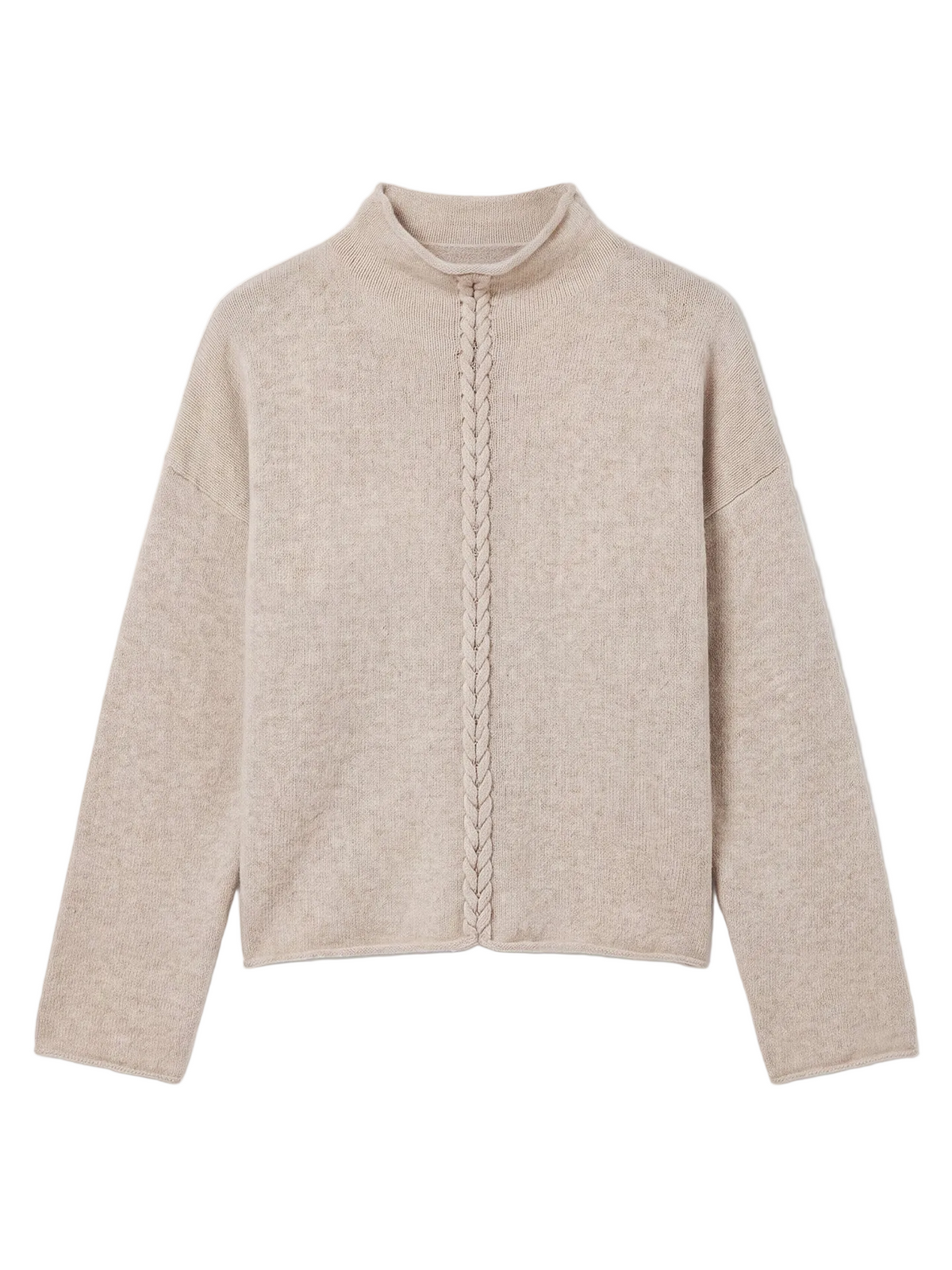 レディース ケーブルニット カシミヤ セーター | GOBI カシミヤ