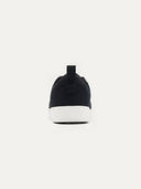 Unisex Cashmere Low Ankle Sneakers Black #color_black