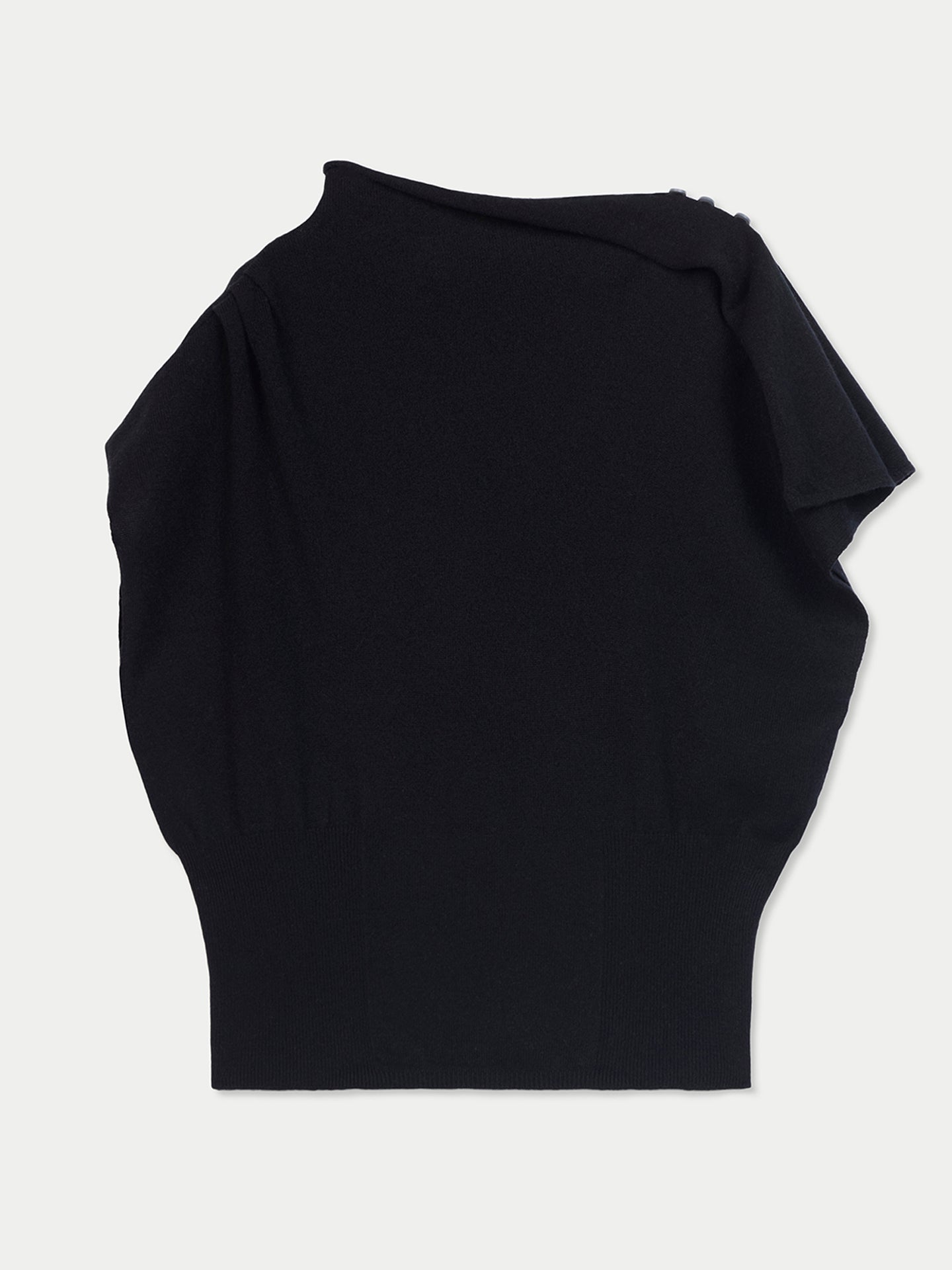 Women's Cashmere Asymmetrical Top | GOBI Cashmere