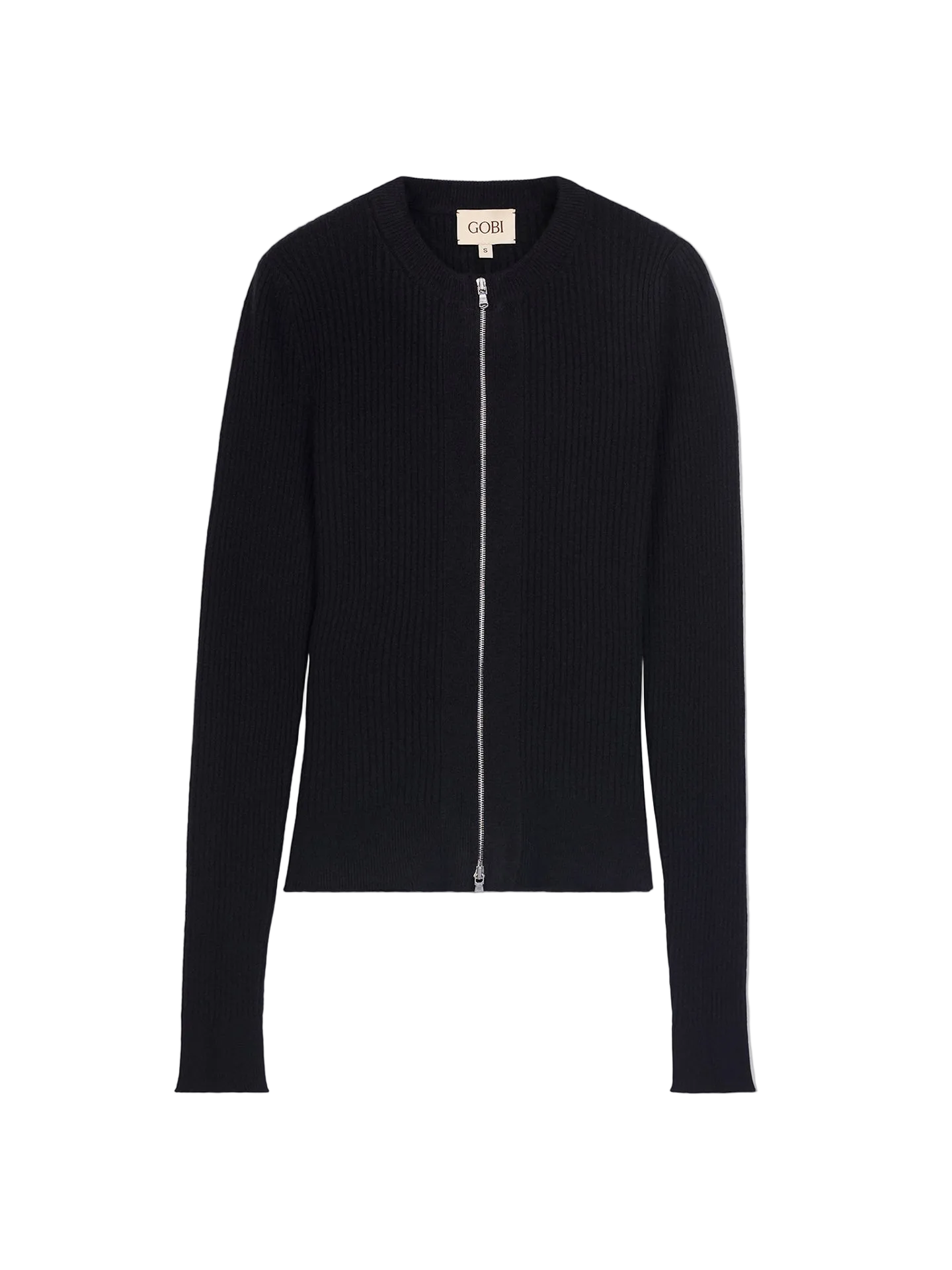 Women's Cashmere Two-Way Zip Cardigan | GOBI Cashmere