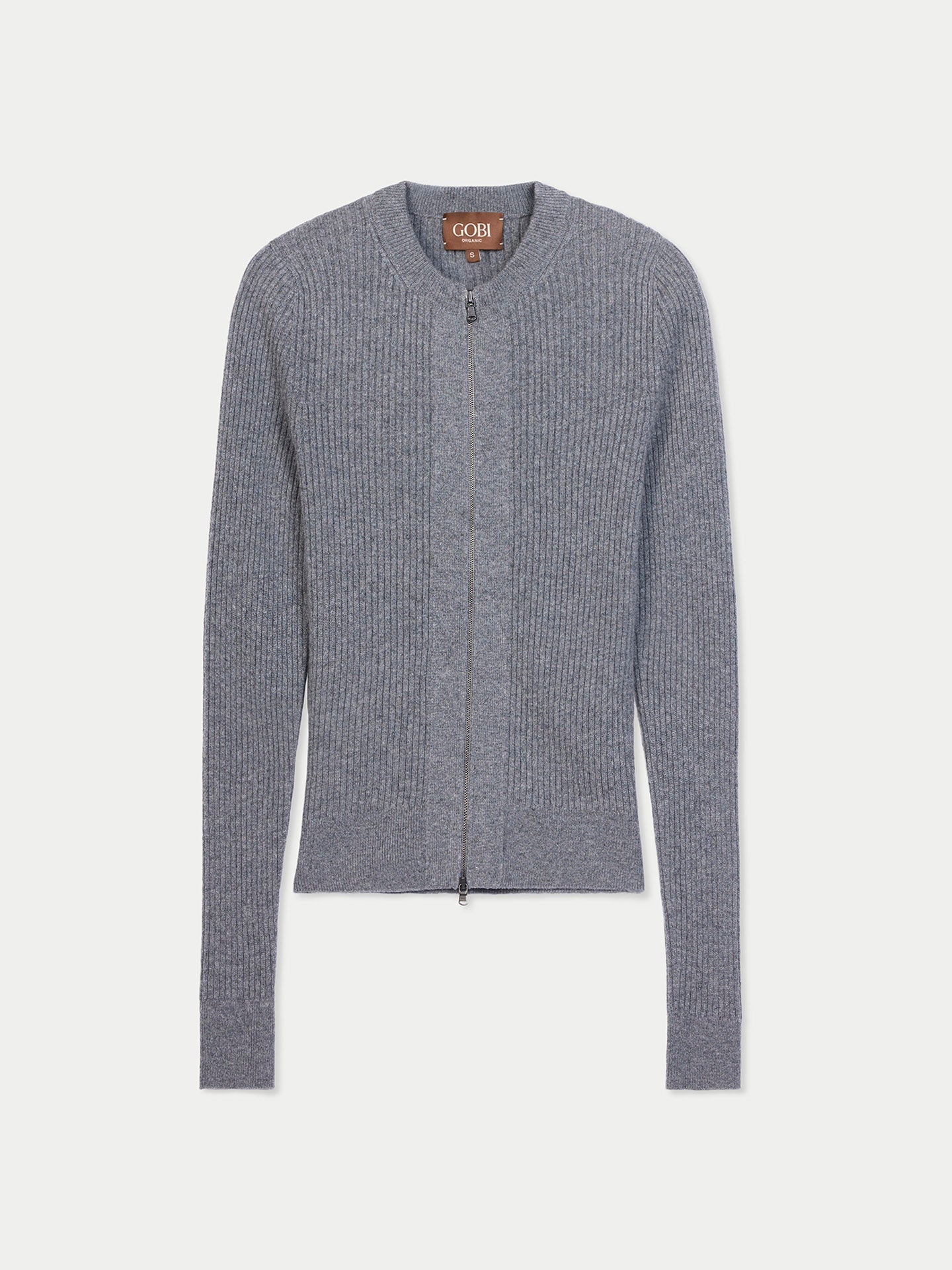 Women's Cashmere Two-Way Zip Cardigan | GOBI Cashmere