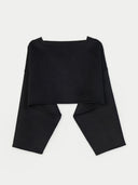 Versatile Cashmere Poncho Black - Gobi Cashmere