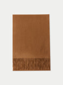 Cashmere Fringed Scarf Otter - Gobi Cashmere