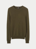 Women's Cashmere ‚Ç¨99 Hat & Sweater Set Capulet Olive - Gobi Cashmere