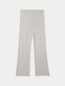 Women's Wide-Leg Knitted Maternity Cashmere Pants Dawn Blue detail view on white background