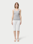 Lightweight Cashmere Silk Tank Top - Gobi Cashmere #color_urban-gray
