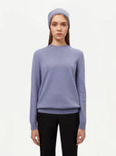 Women's Basic Cashmere C-neck Sweater English Manor - Gobi Cashmere