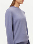 Women's Basic Cashmere C-neck Sweater English Manor - Gobi Cashmere