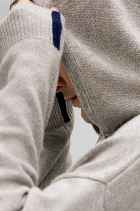 Herr-Cashmere Pullover, editorial-foto