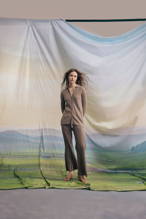 Silkkiki-cashmere Neuletakki, editorial-kuva