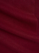 Close-up of the Cashmere Woven Scarf in Bordeaux, showing the soft woven cashmere