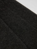 Set of black blanket, eye mask, and socks on a white background #color_charcoal