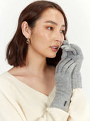 Women's Cashmere Gloves #color_urban_silver