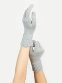Women's Cashmere Gloves #color_urban_silver