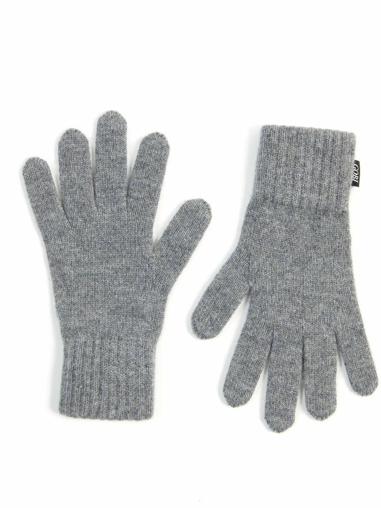 Women's Cashmere Gloves Dim Gray - Gobi Cashmere